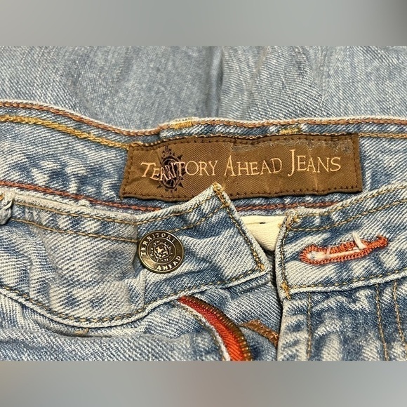 Territory Ahead Light Blue Denim Jeans Women Size 10 - Picture 6 of 13